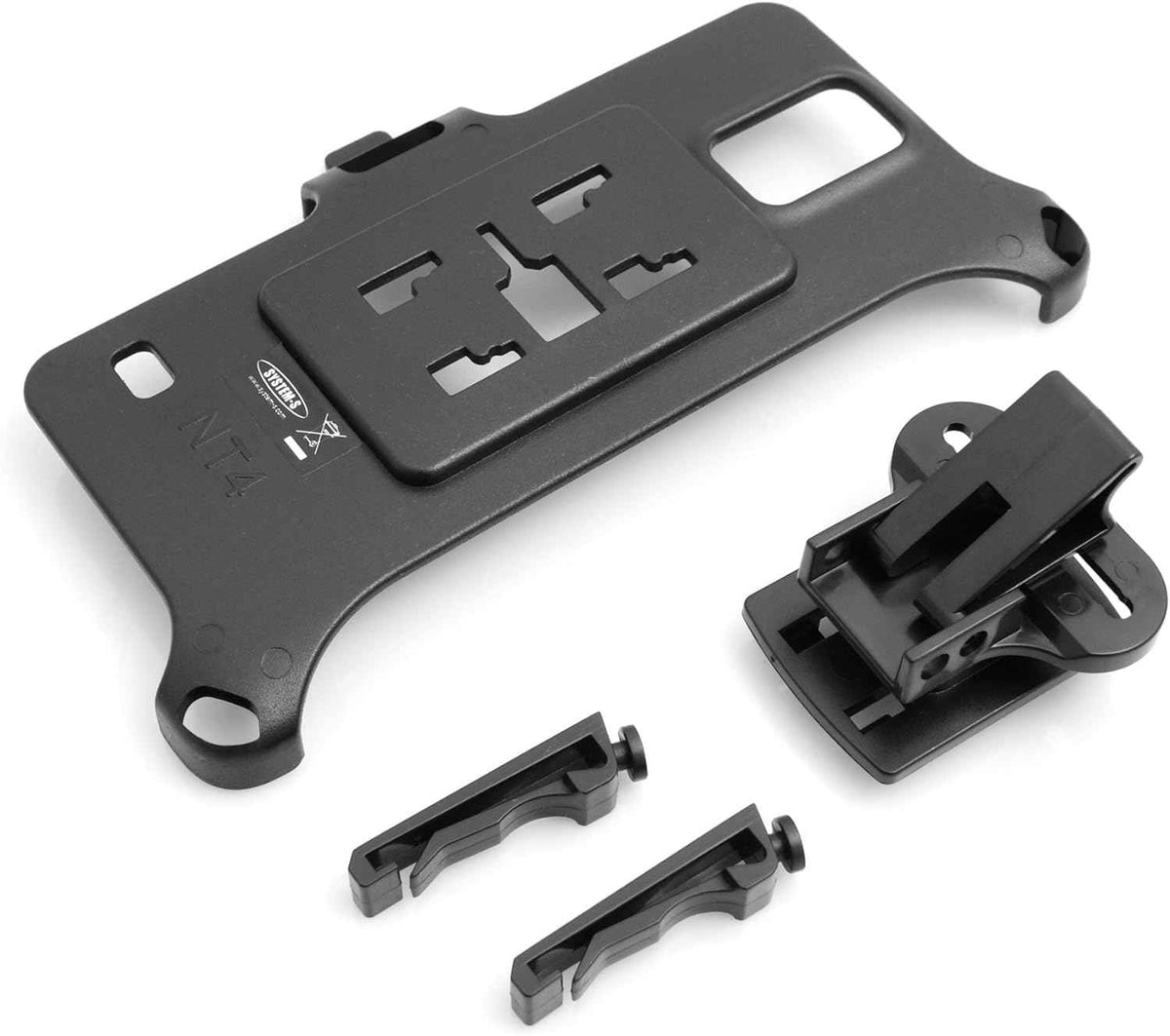 System-S KFZ Auto Lüftungsgitter Halterung Luftgitterhalter Ventilator Befestigung Snap On Halter für Samsung Galaxy Note 4 - DREIKS