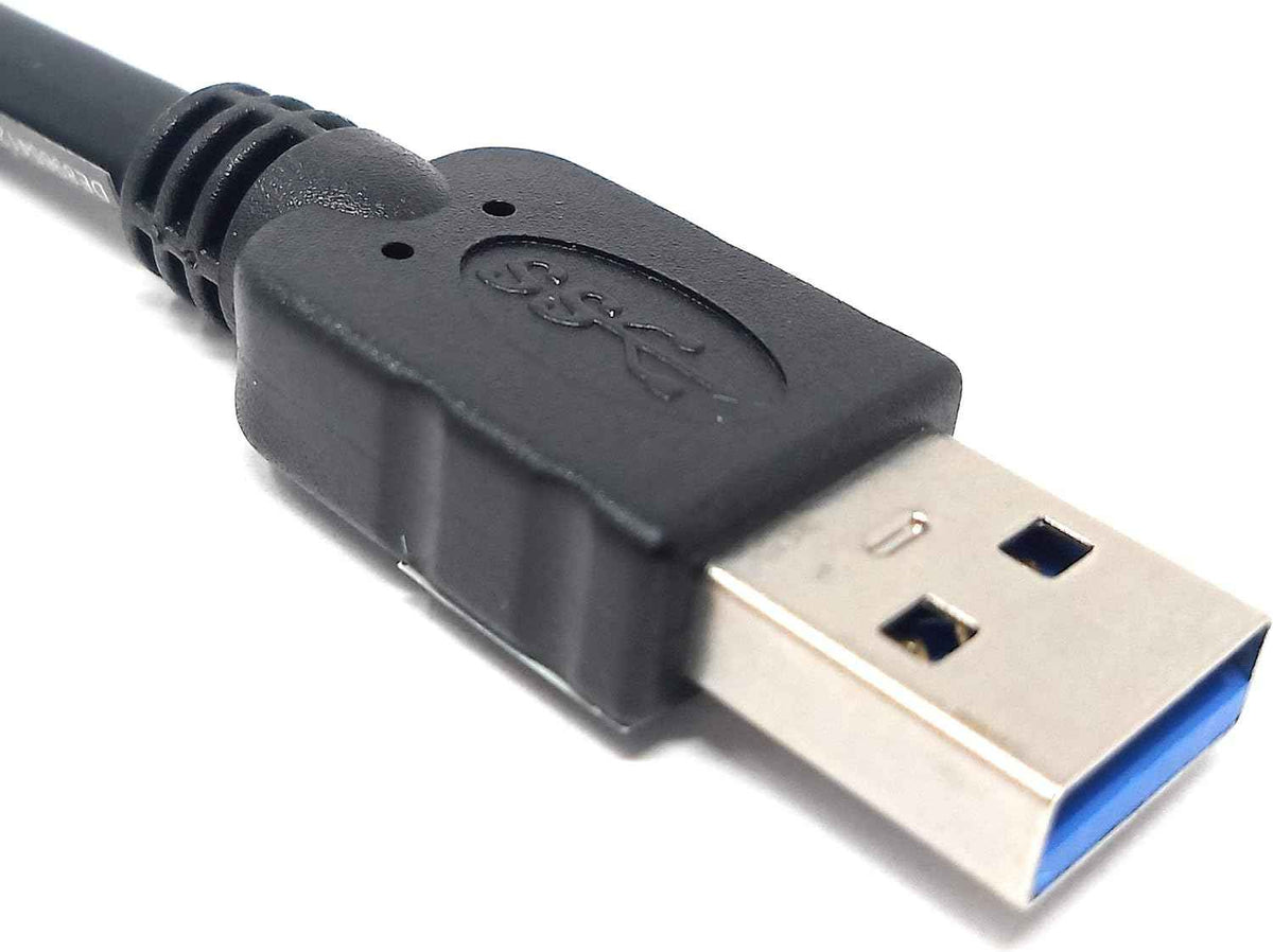 System-S USB 3.0 Typ A (male) auf USB 3.0 Typ A (female) Kabel Datenkabel Verlängerungskabel 30 cm - DREIKS