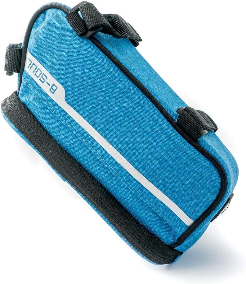 Fahrrad Tasche Halterung in Blau Befestigung für Smartphone | System-S