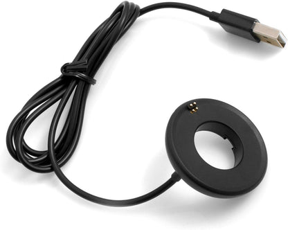 SYSTEM-S Magnet USB Kabel magnetisches Ladekabel Dock Dockingstation auf USB A für Asus Zenwatch 3 - DREIKS