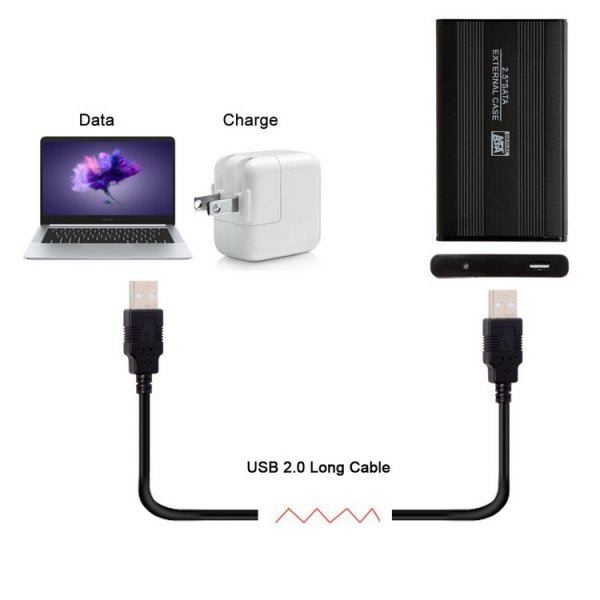 SYSTEM-S 10m Kabel USB A auf USB A 2.0 - DREIKS
