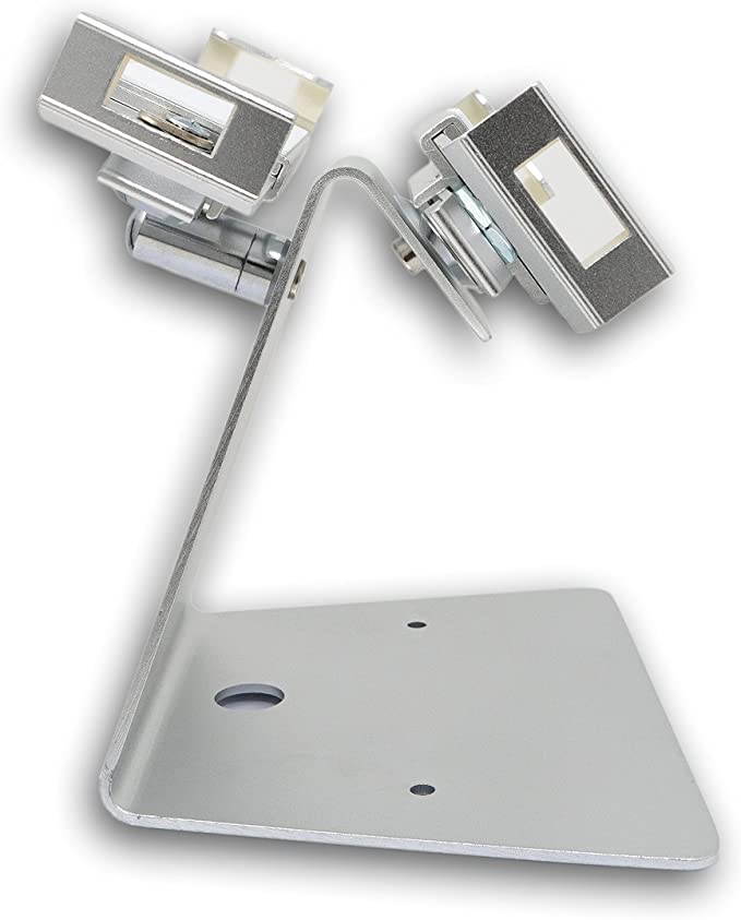 Tischständer Dual 360° Halterung abschließbar für Tablets von 7,5" bis 10.8" | System-S