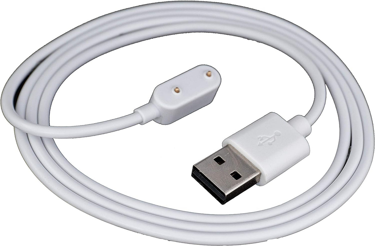 SYSTEM-S USB 2.0 Kabel in Weiß Ladekabel für Huawei Watch Fit Smartwatch - DREIKS