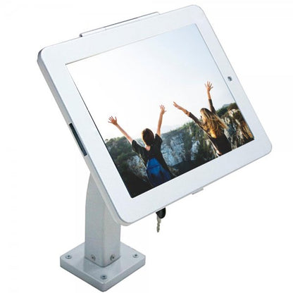 SYSTEM-S wall and table mount lockable for iPad 10 Pro 11 Air 4 5 in gray