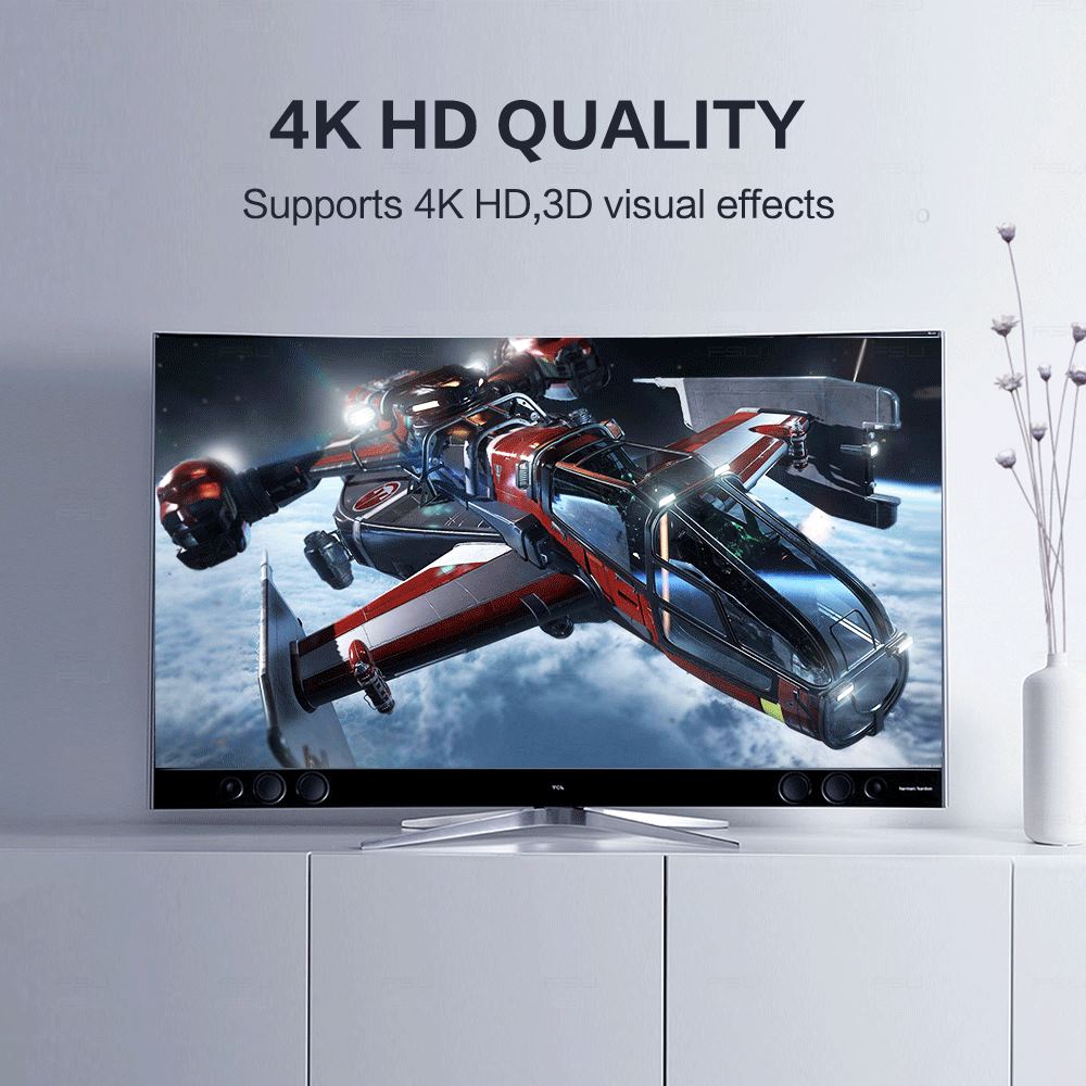 1-in-2-out-HDMI-Splitter 4K Ultra HD 4K@30Hz 1080p@60Hz