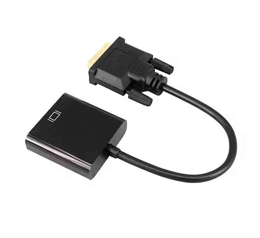 DVI zu VGA Adapter DVI Stecker VGA Buchse Adapter Konverter DVI-D 24+1 - DREIKS