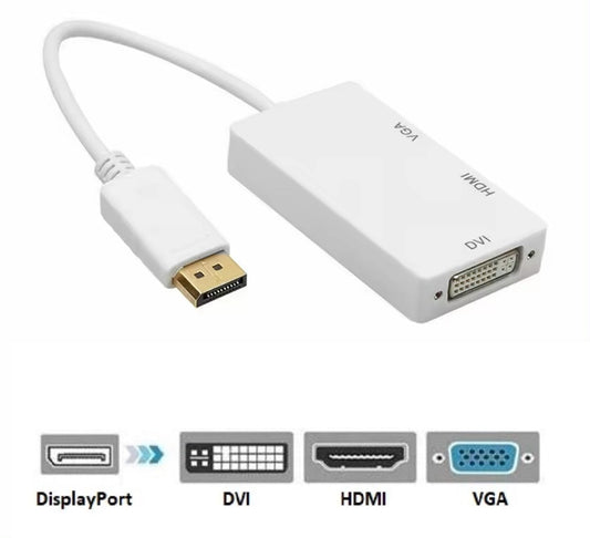 DP to HDMI/VGA/DVI Adapter 1080p