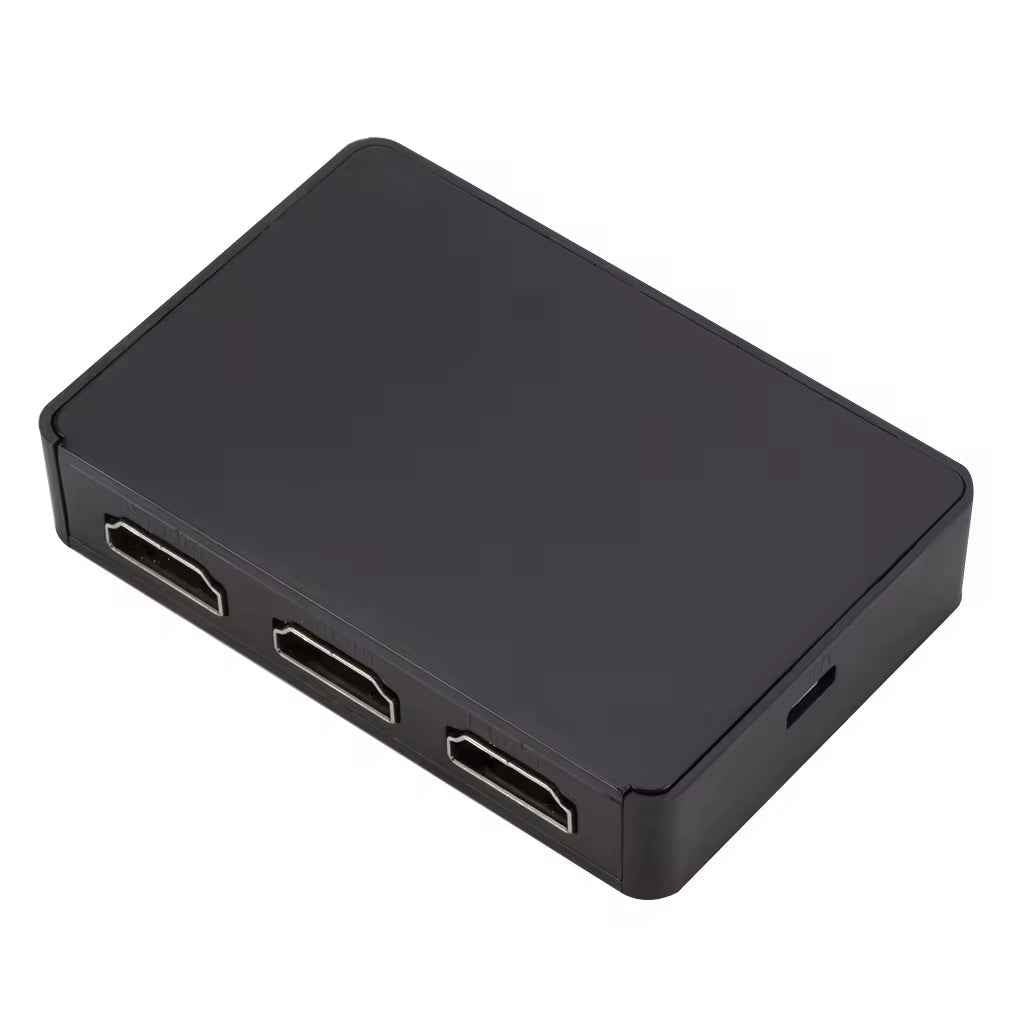 3-in-1-out HDMI Switch Umschalter Fernbedienung Ultra HD 4K oder Full HD 1080p - DREIKS
