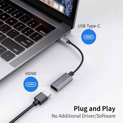 USB-C zu HDMI Adapter 4K UHD Typ C auf HDMI für Samsung Galaxy Huawei Xiaomi TV - DREIKS