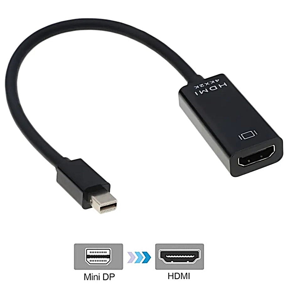 Mini DP Male to HDMI Female Adapter Converter Mini DisplayPort to HDMI 4Kx2K 3D Gold Plated