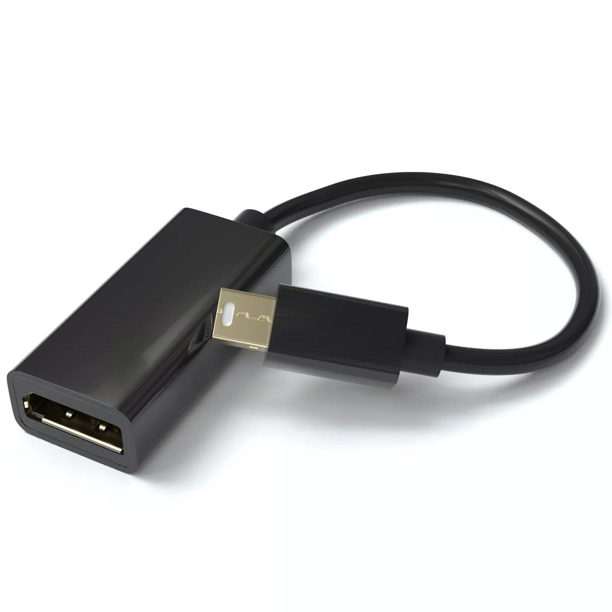Mini DP zu DP Adapter Mini DisplayPort auf DisplayPort MacBook Surface 4K@60Hz - DREIKS