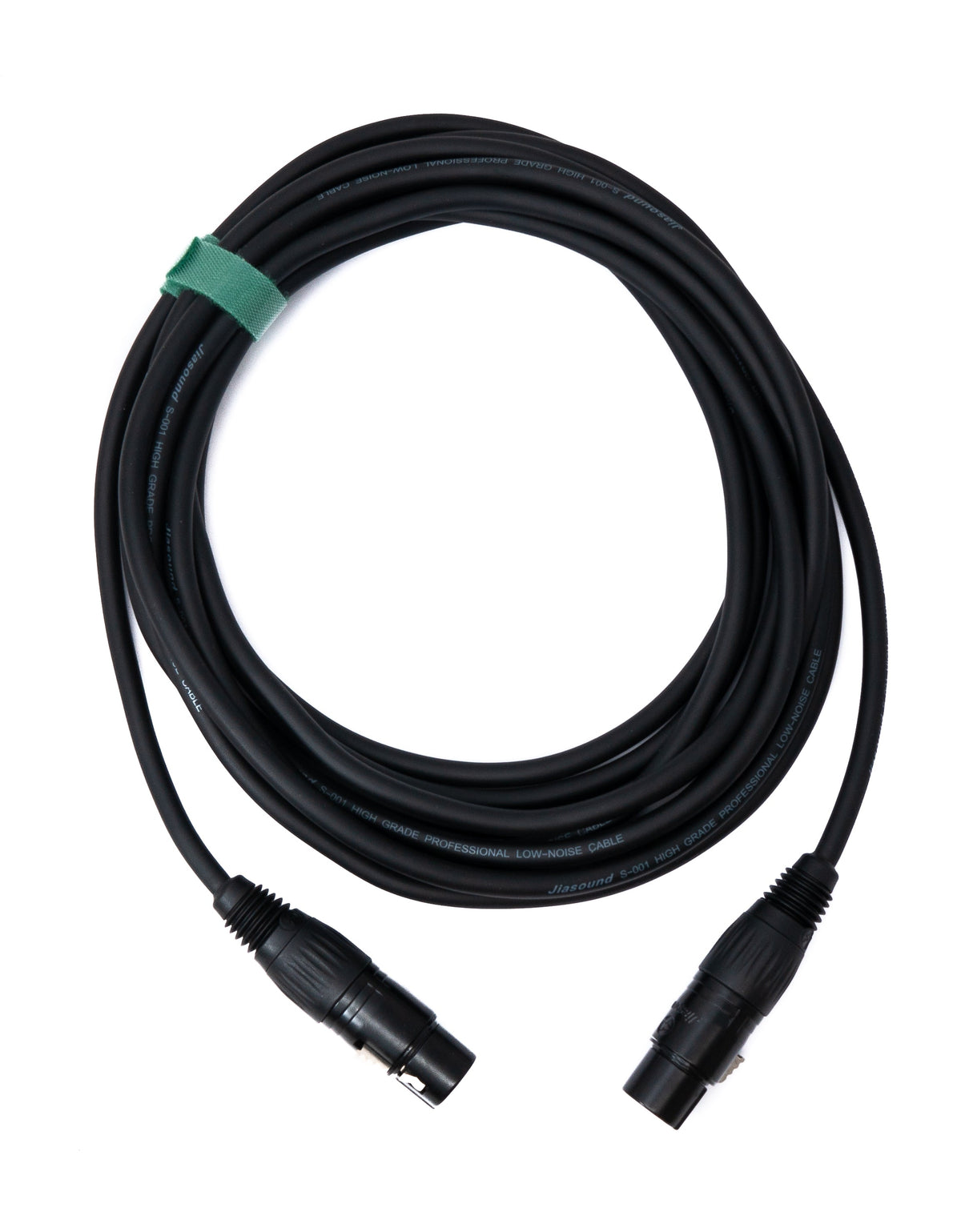 SYSTEM-S Audio Cable 5 m XLR 3-pin female to female in black
