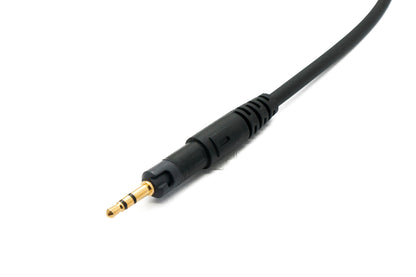 SYSTEM-S Audio Replacement Cable 2 m AUX Jack Spiral for Audio Technica ATH M70x M60X M50x M40x