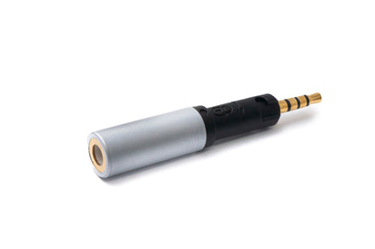 Audio Adapter AUX Klinke 2.5 mm Stecker zu 3.5 mm Buchse für Audio Technica ATH Sennheiser HD5XX | System-S