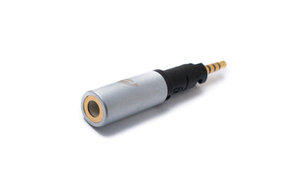 Audio Adapter AUX Klinke 2.5 mm Stecker zu 3.5 mm Buchse für Audio Technica ATH Sennheiser HD5XX | System-S