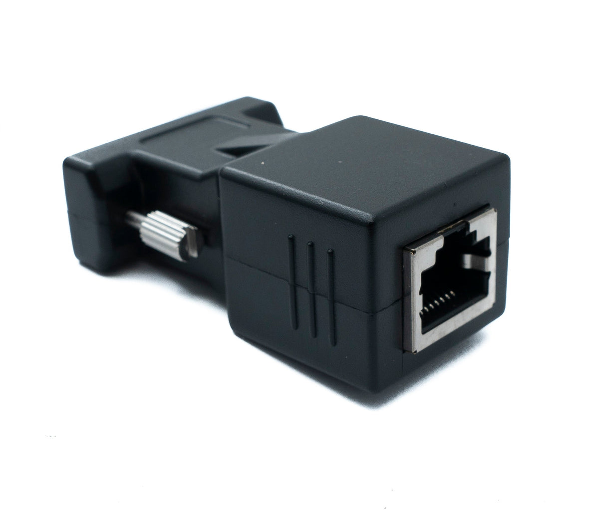 SYSTEM-S Ethernet VGA over IP converter VGA plug &amp; socket to LAN RJ45 socket 20m range
