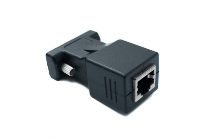 SYSTEM-S Ethernet VGA over IP converter 2x VGA plug to LAN RJ45 socket 20m range