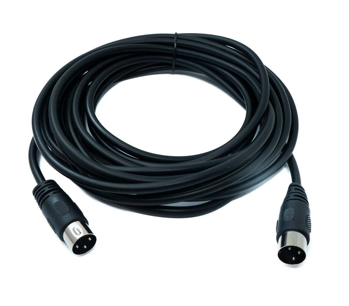 SYSTEM-S S-Video cable 5 m Din 3 pin male to male black