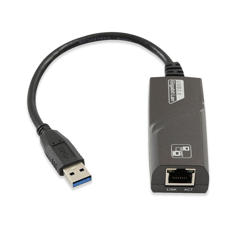 10/100/1000 Mbit/s Gigabit-Ethernet-USB3.0-zu-RJ45-Netzwerkadapter USB-LAN-Adapter