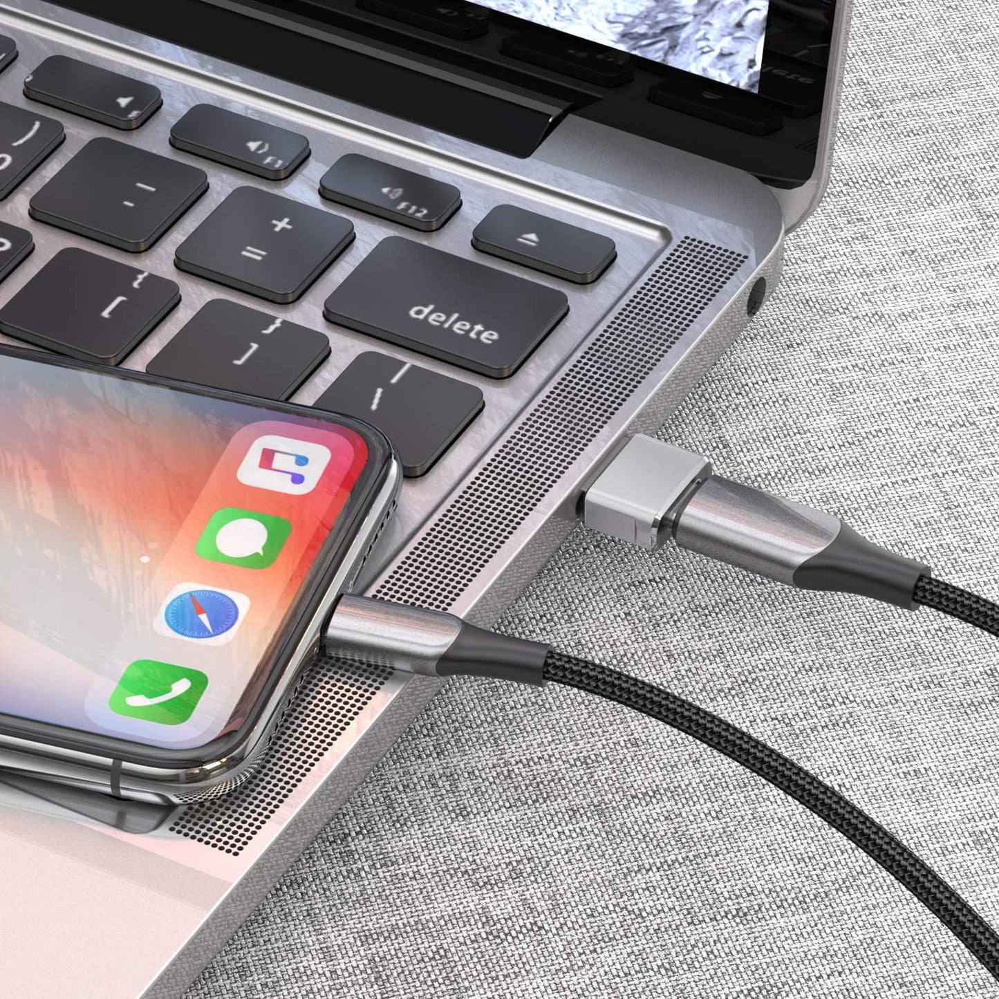 2 Stück USB-A-Stecker auf USB-C-Buchse USB-Adapter USB 2.0 OTG