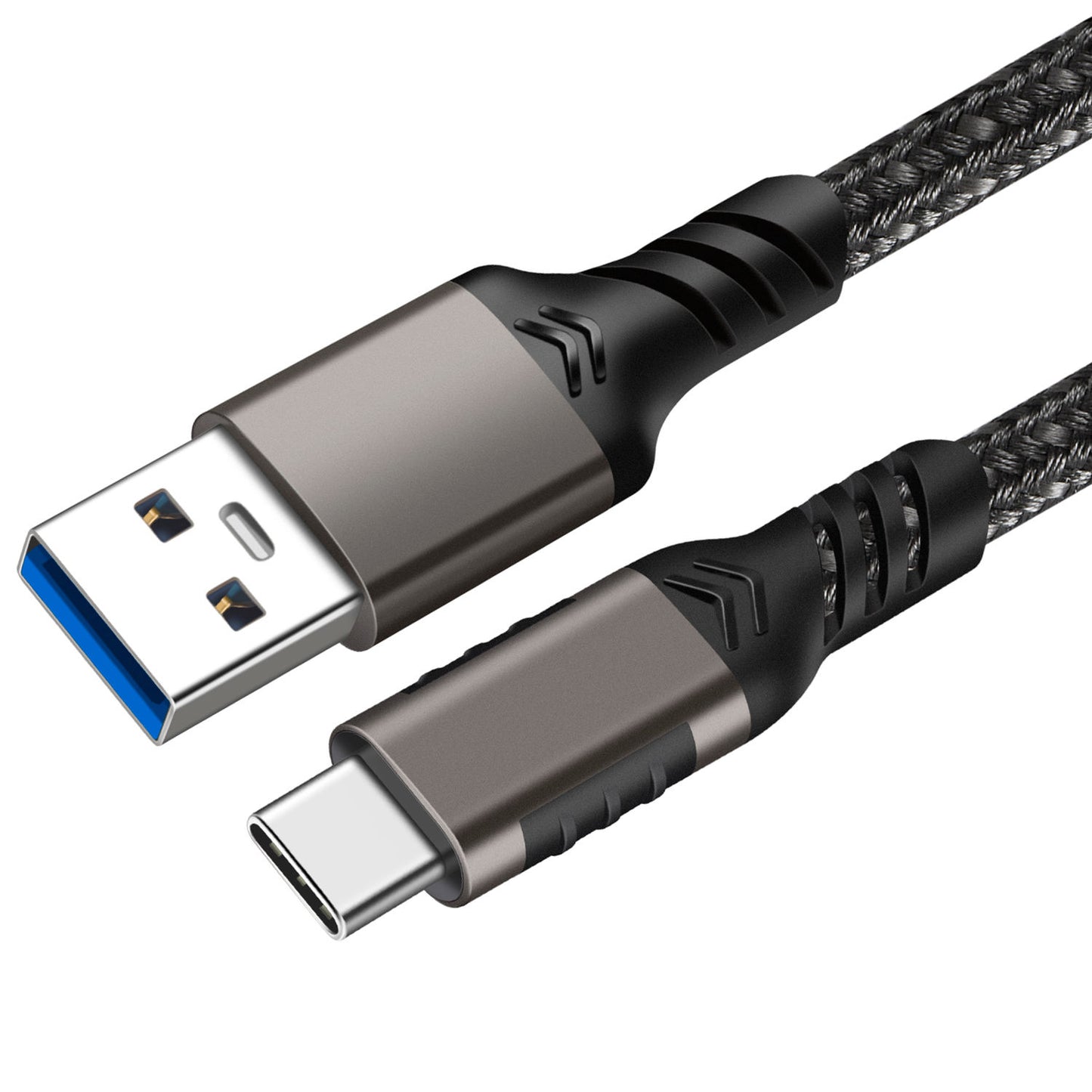 USB-A Male to USB-C Male Cable 10Gbps USB 3.2 Quick Charge QC 60W 3A