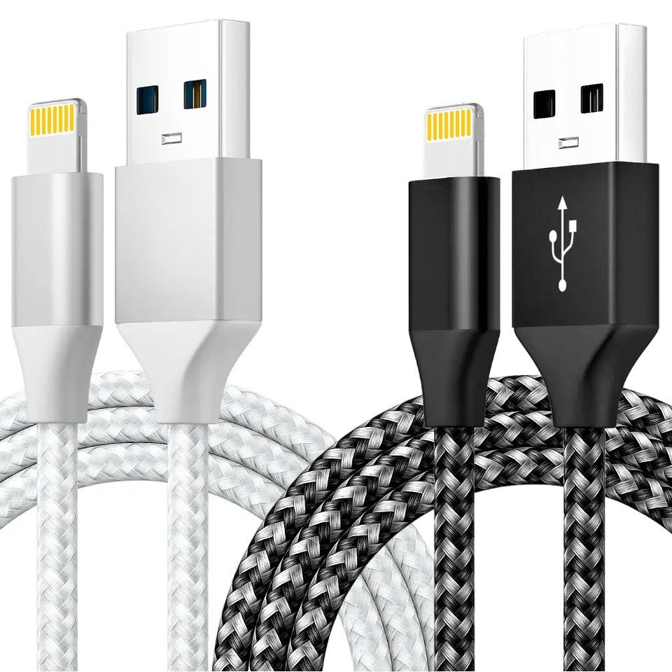 USB-A to 8-Pin iPhone Cable 3A USB 2.0