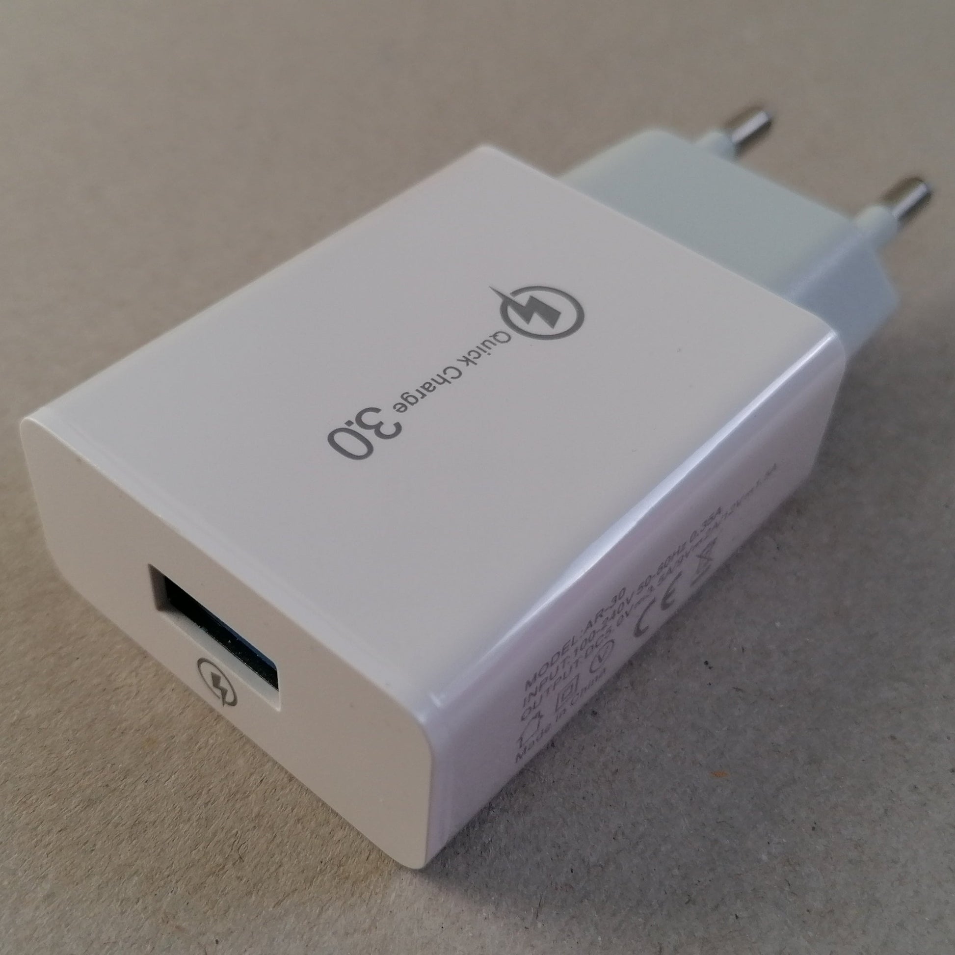 18W Mobile Charger USB-A QC3.0 QuickCharge