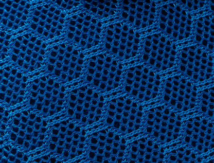 Staub Maske austauschbarer Aktivkohle Filter Nylon für Outdoor Jogging Blau | System-S
