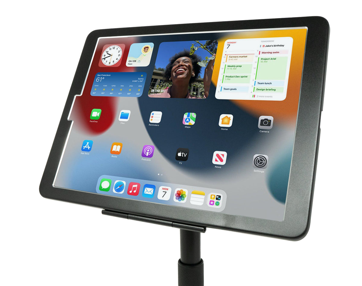Tischständer 360° Halterung abschließbar für iPad Pro 12.9" 2018 2020 2021 | System-S