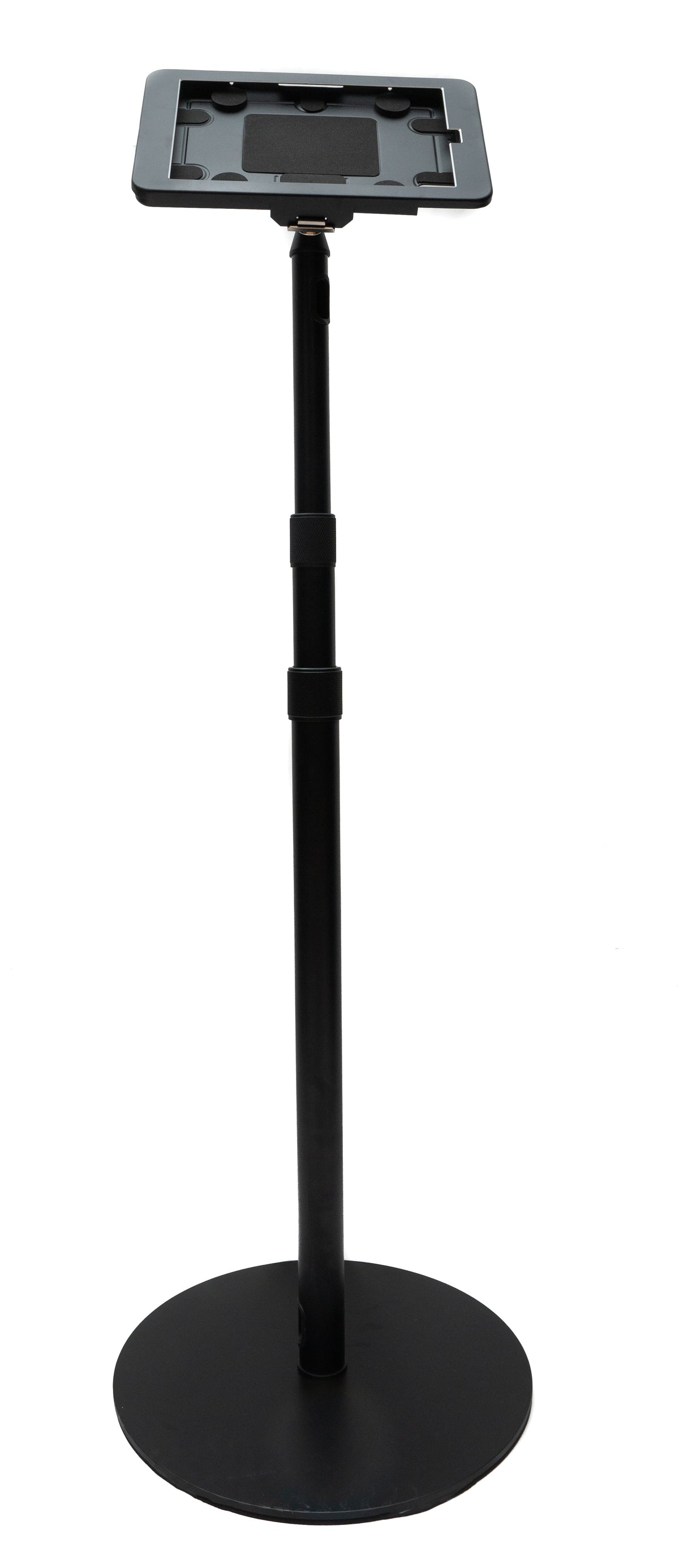 SYSTEM-S Floor Stand 150cm 360° Lockable Holder for iPad Mini 6 (2021) in Black