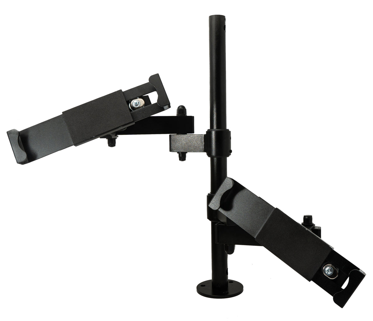 SYSTEM-S table stand dual 360° holder lockable for tablets from 8.0" to 11.0" 