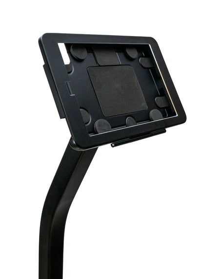 SYSTEM-S Floor Stand 120cm Tiltable Lockable Holder for iPad Mini 6 (2021) Black