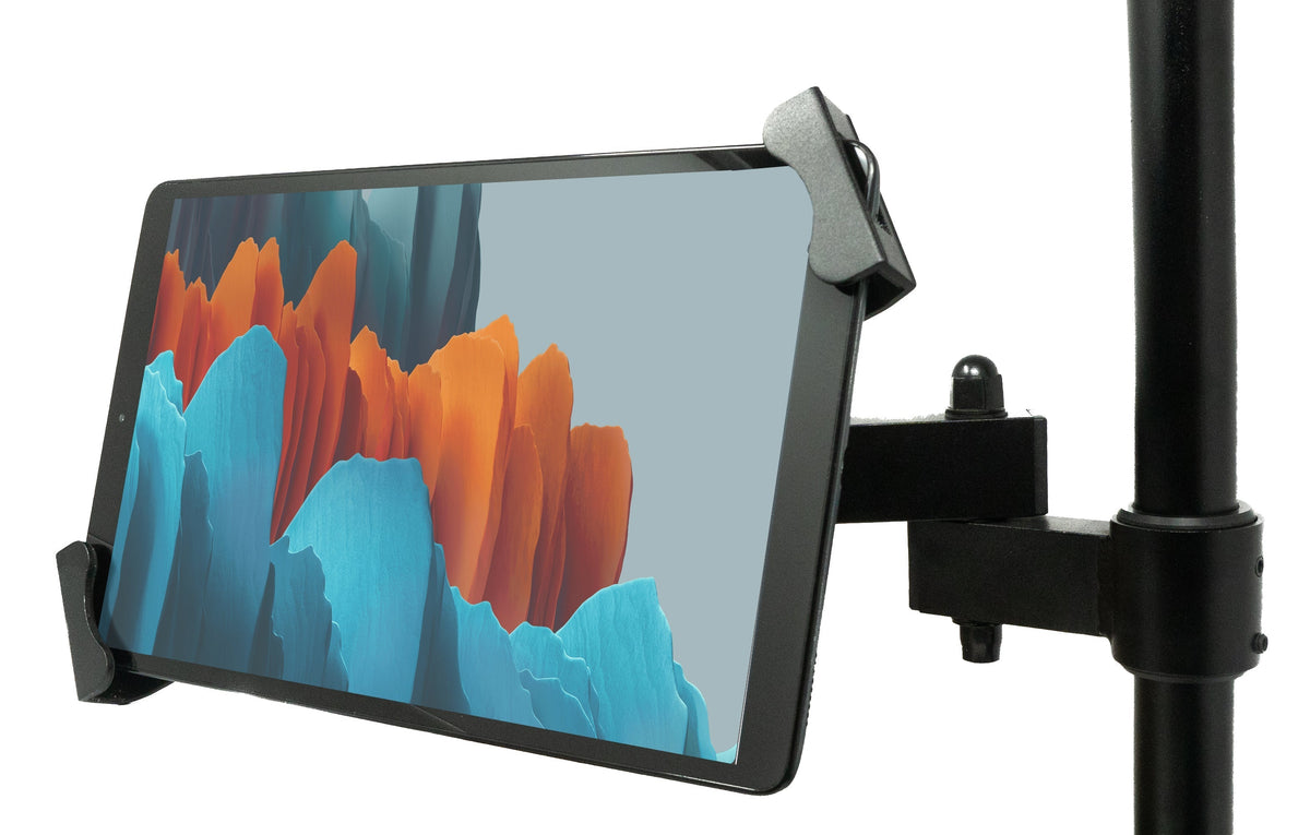 SYSTEM-S table stand dual 360° holder lockable for tablets from 8.0" to 11.0" 