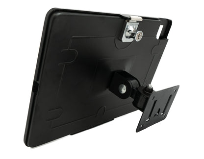 Wand Halterung abschließbar 360° für iPad Pro 12.9" 2018 2020 2021 2022 in Schwarz | System-S