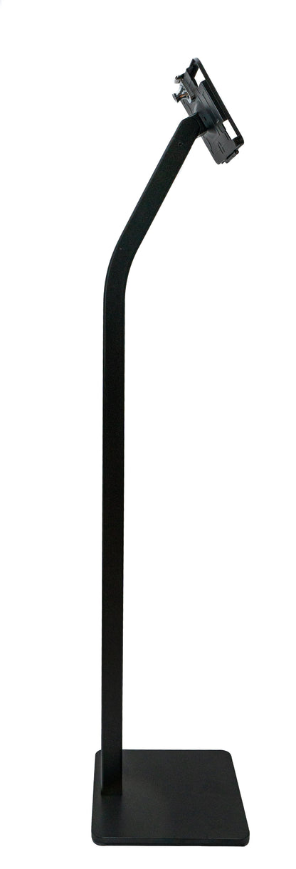 SYSTEM-S Floor Stand 120cm Tiltable Lockable Holder for iPad Mini 6 (2021) Black