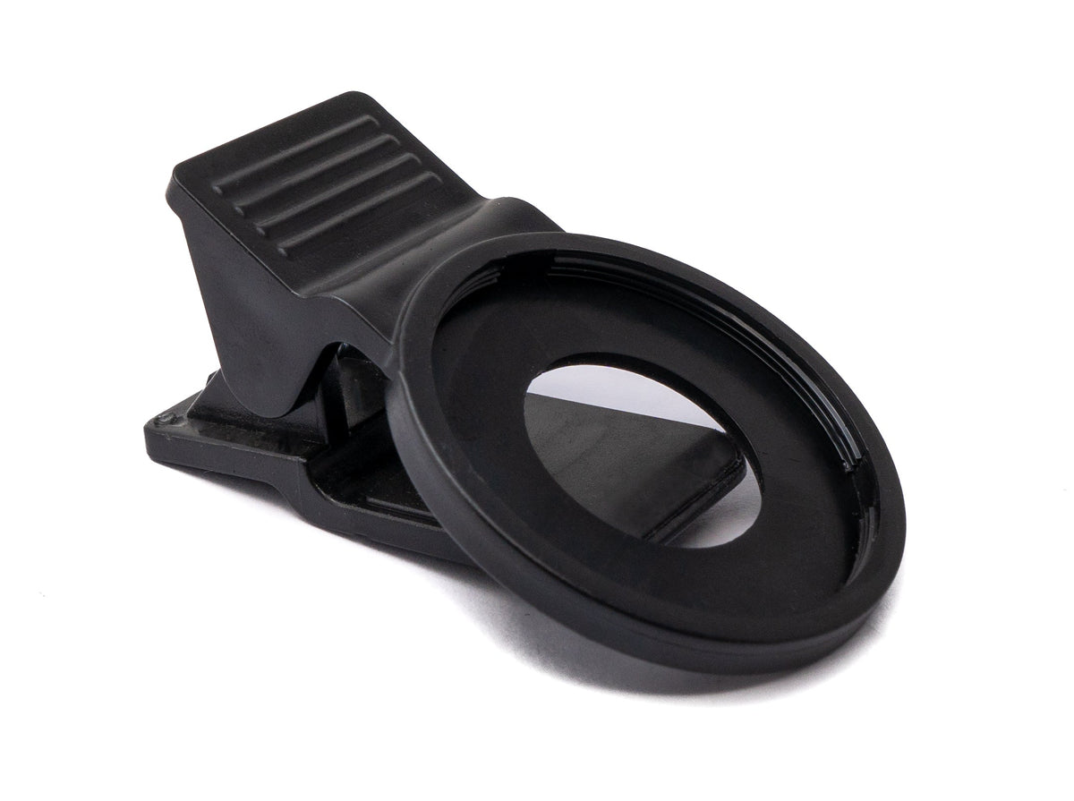 Farbfilter Lila 37 mm Linse Farbe mit Clip für Smartphones in Schwarz | System-S