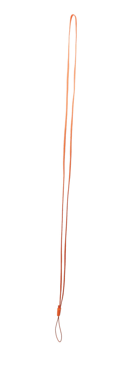 5x Halsband Umhängeband Trageband in Orange für Smartphone MP3 Player | System-S