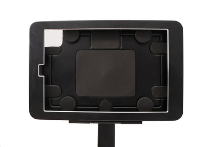 Wandhalterung 360° Tischständer abschließbar für iPad Mini 6 (2021) in Schwarz | System-S