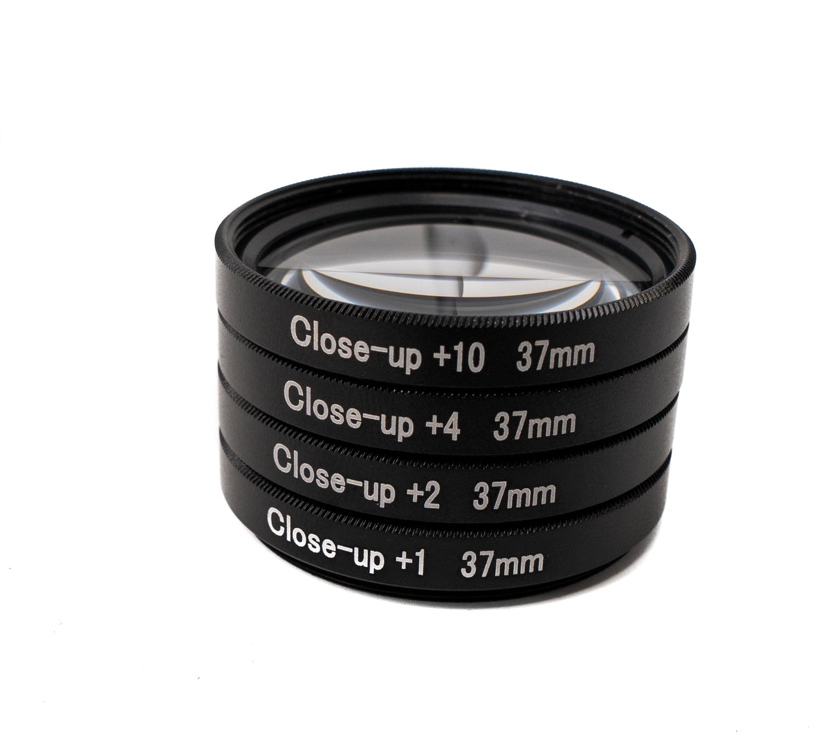 Makro Linse Set Zoom Close Up Filter Kit mit Clip Tasche in Schwarz | System-S