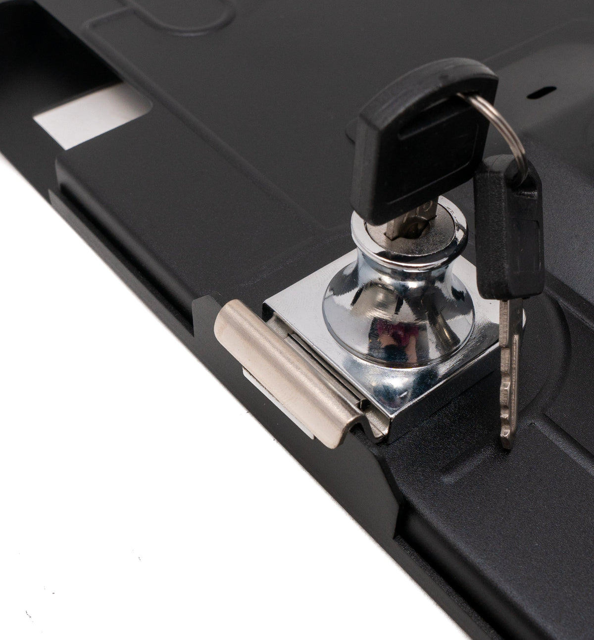 Tischständer 360° Halterung abschließbar für iPad Pro 11,0" (2018) in Schwarz | System-S