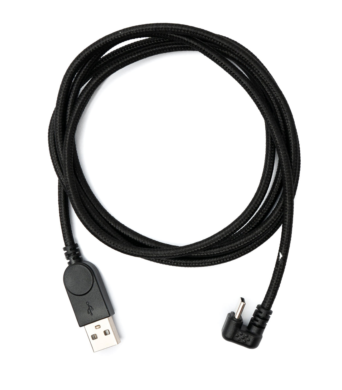 USB 3.1 U Turn 180° Kabel 150 cm Typ C Stecker zu 2.0 Typ A Stecker geflochten | System-S