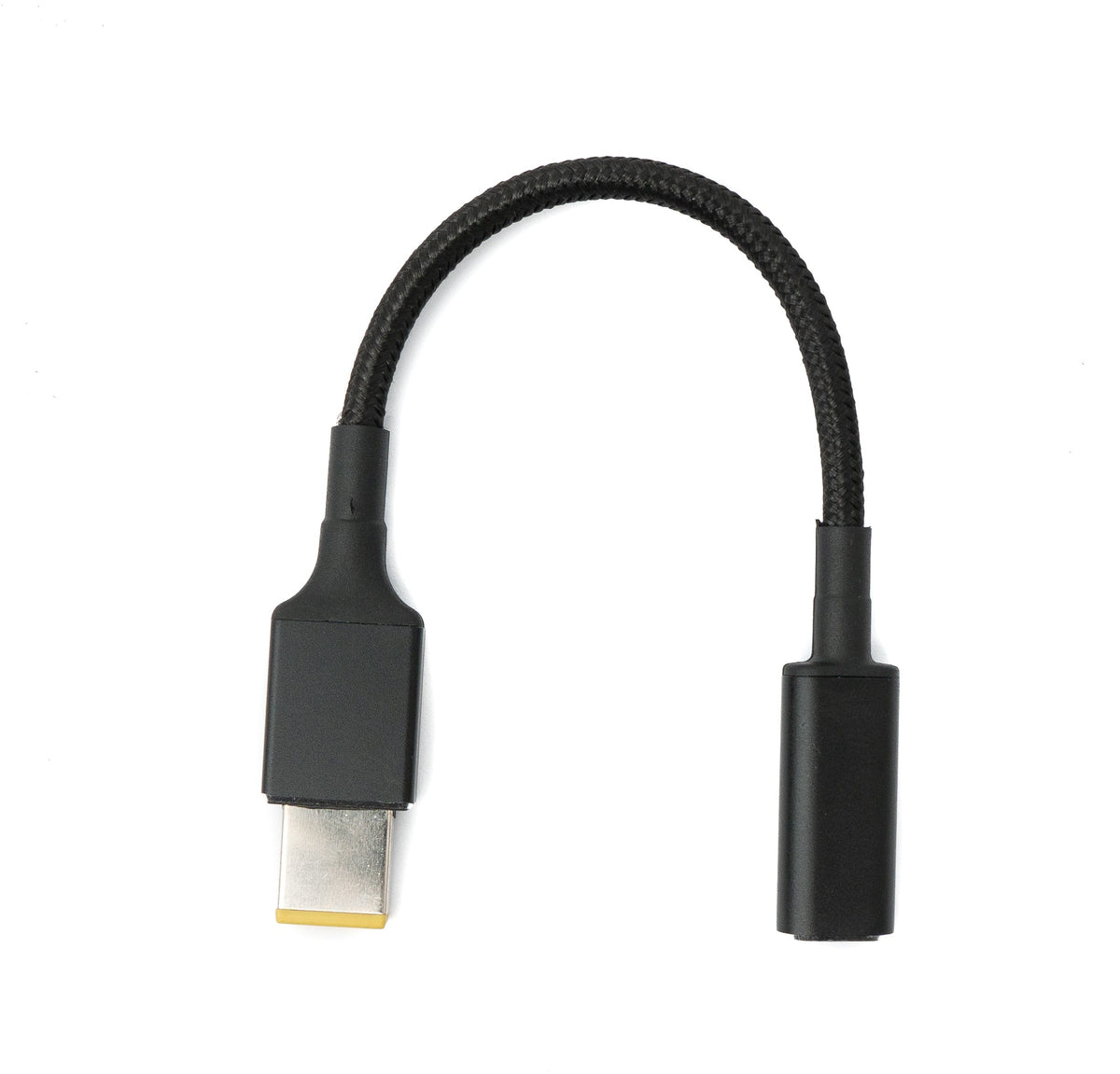 SYSTEM-S USB 3.1 cable 16 cm Type C female to Rectangle 11.0 x 4.5 mm male braided