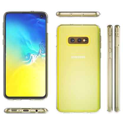 NALIA Transparente Silikonhülle für Samsung Galaxy S10e – Anti-Gelb & Rutschfest – GLAZE (Handyhülle Kristallklar, Schlank & Stoßfest) – Marke aus Berlin