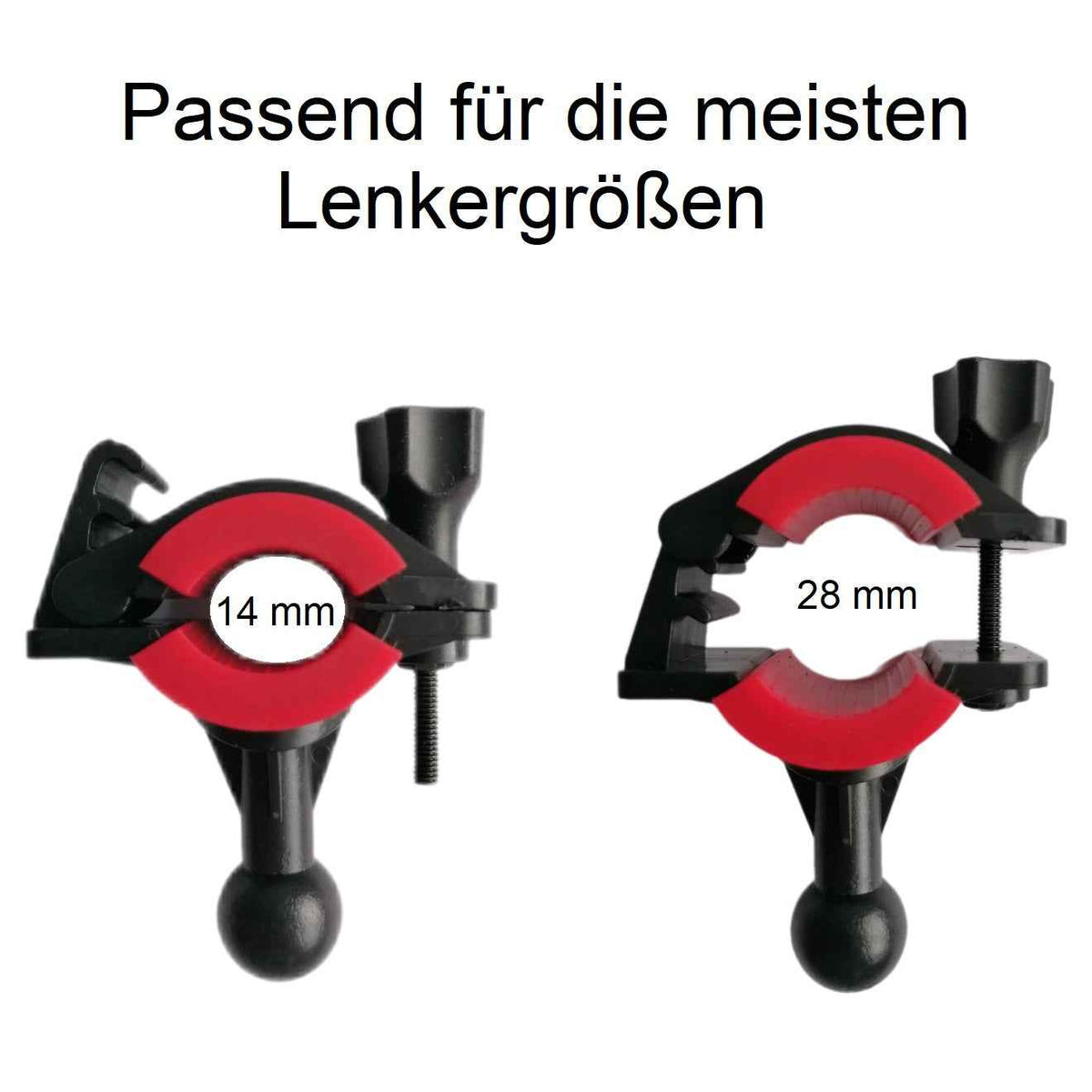 Handyhalterung Fahrrad Halterung Halter Motorrad Handy Roller Smartphone Lenker - DREIKS