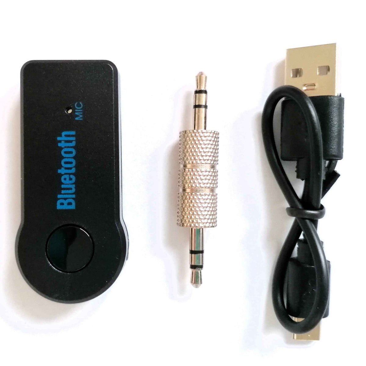 Bluetooth 3.5mm Aux Adapter Car Music Receiver Auto KFZ Wireless Audio Empfänger - DREIKS