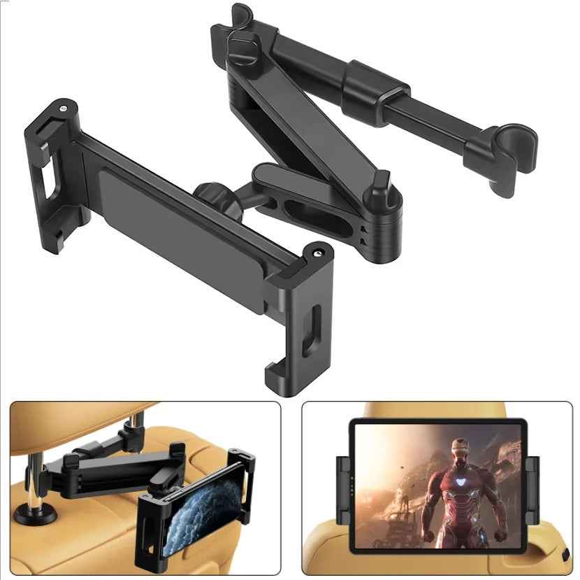 Universal KFZ Tablet Halterung Kopfstütze Autohalterung iPad Switch ausziehbar - DREIKS