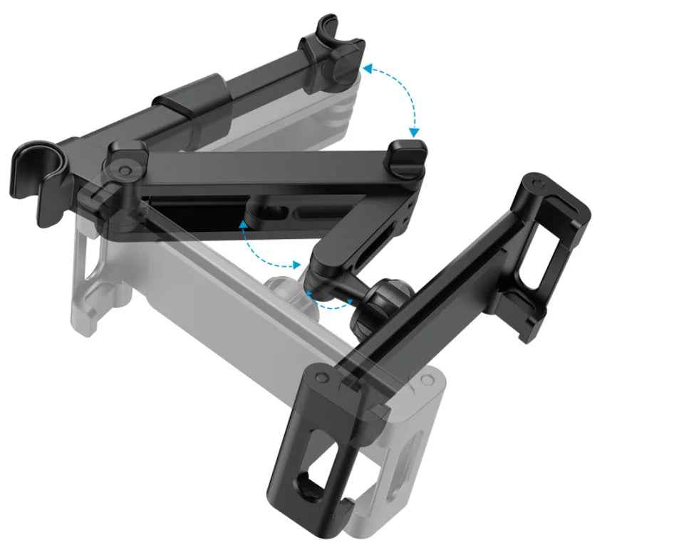 Universal KFZ Tablet Halterung Kopfstütze Autohalterung iPad Switch ausziehbar - DREIKS