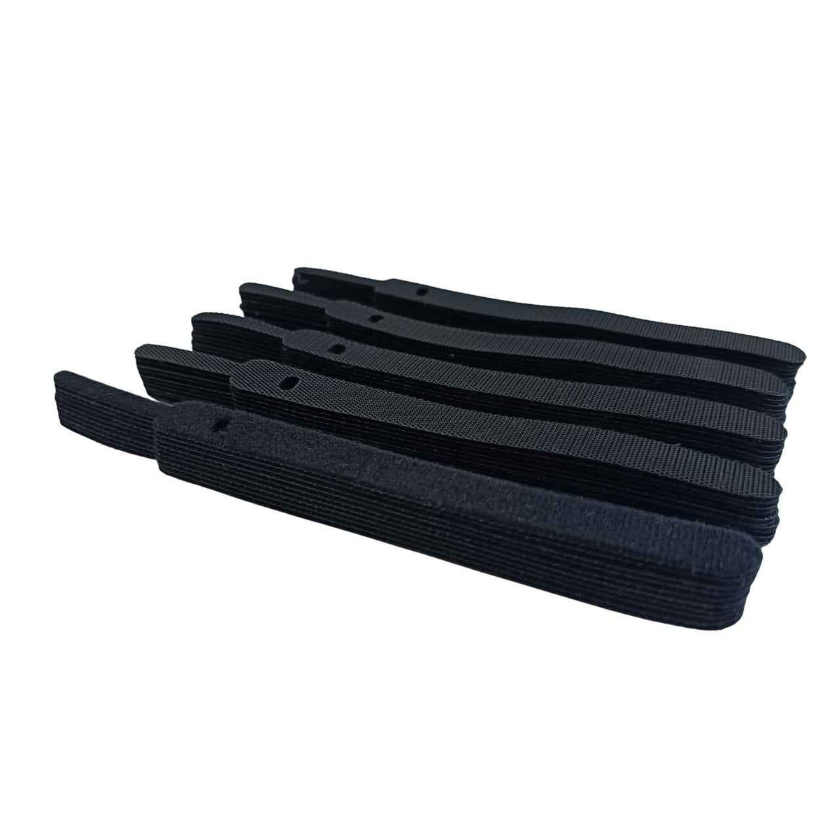 50x Klett Kabelbinder Klettbinder Klettband Klettverschluss Schlaufenband Kabel - DREIKS