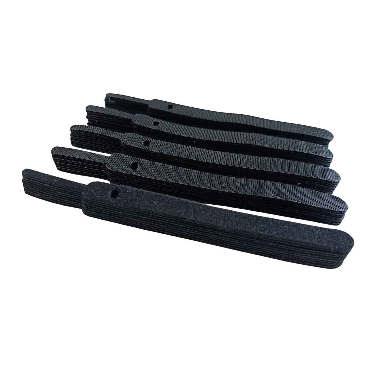 50x Klett Kabelbinder Klettbinder Klettband Klettverschluss Schlaufenband Kabel - DREIKS