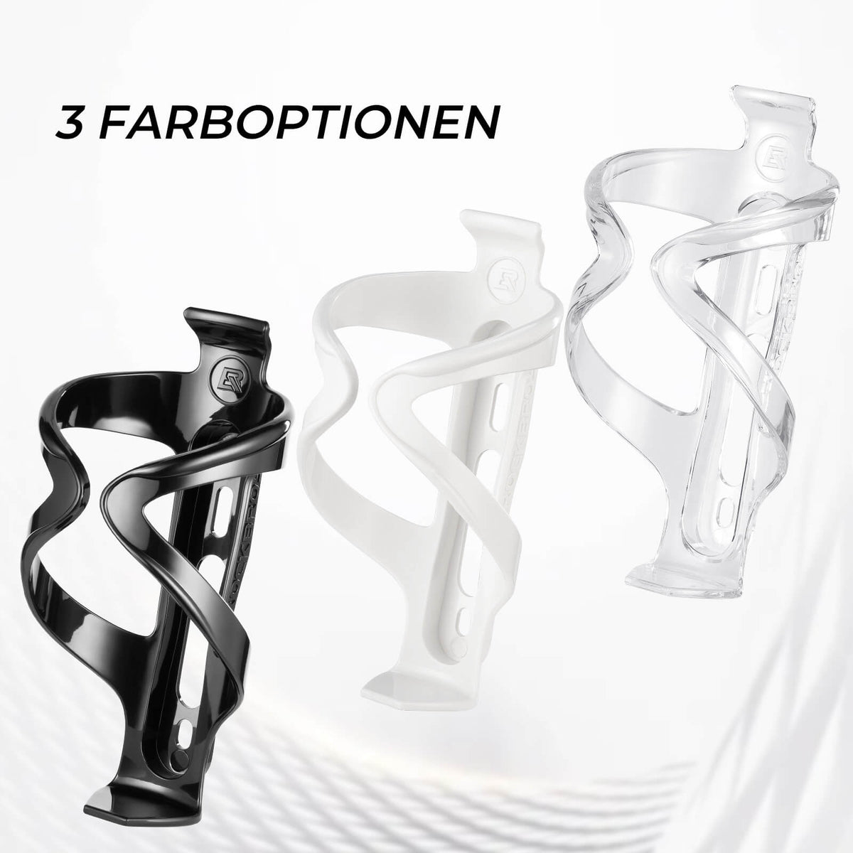 Flaschenhalter Fahrrad 2er-Pack Getränkehalter Fahrrad PC 34g